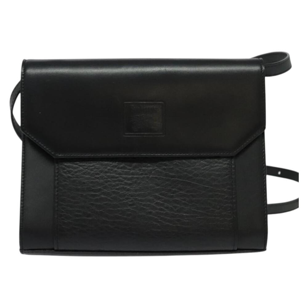 Burberry Leather Crossbody Bag Black